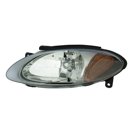 EAGLE EYES LH HEADLAMP ASSY COMPOSITE; 2DR COUPE; ZX2; FROM 8/25/97; ESCORH 98-03 FR331-B001L